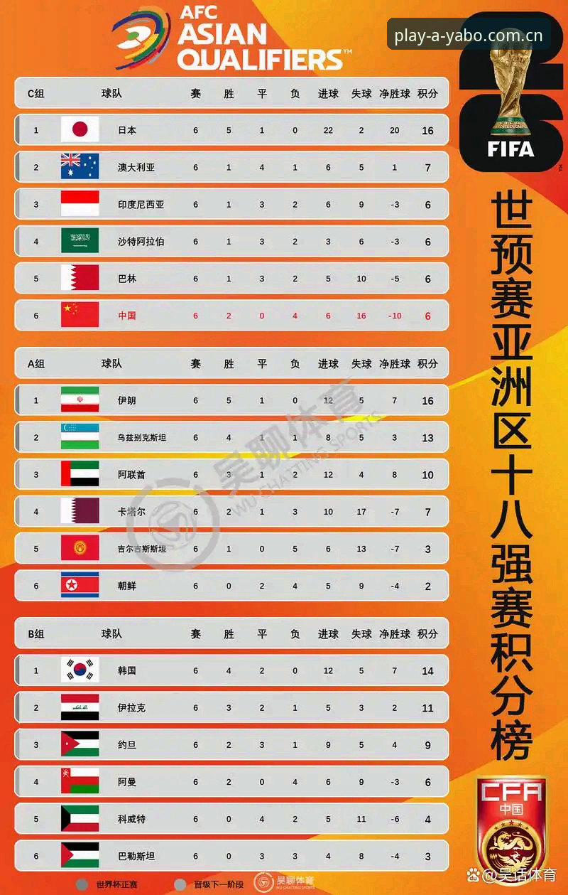 亚洲足球的世界杯现形记：9个名额真的够用吗？